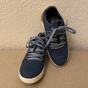 Excellent Women Sorel Out N About Blue Waterproof Walking Sneakers Size 7.5